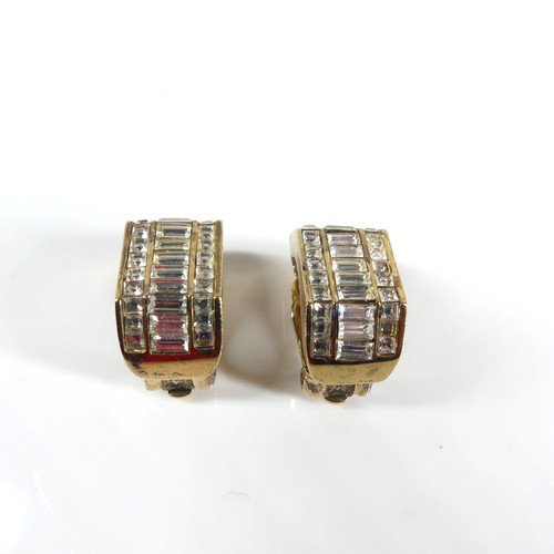 Elegant vintage earrings clip - elegant,