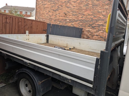 Tipper transit crew cab - tipper,