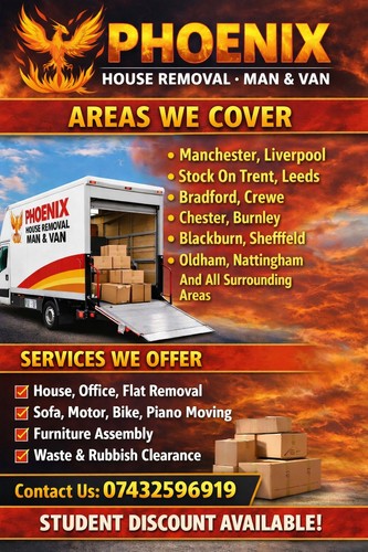 Man and van - van, hire