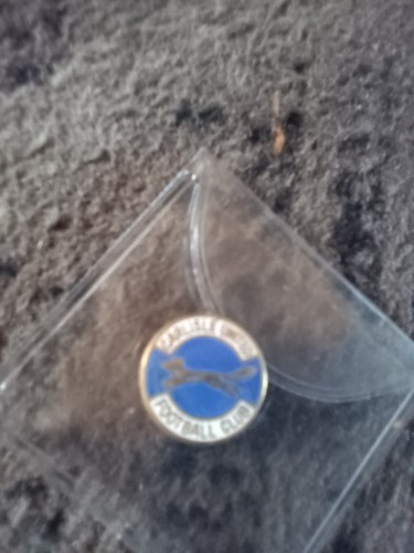 Carlisle united vintage enamel - carlisle,