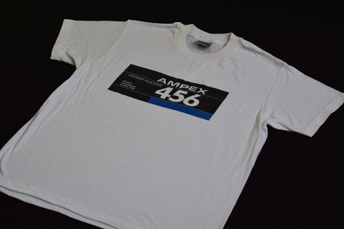 Vintage ampex 456 shirt - vintage,