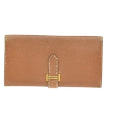 HERMES Logo Bearn Long Bifold