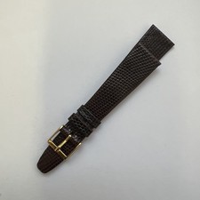 Hirsch Lizard 18mm Leather Watch Strap Genuine