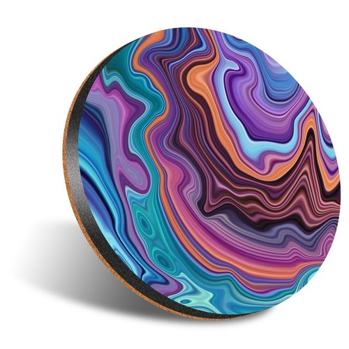 Round 12cm coaster fluid - x,