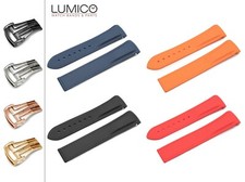 For OMEGA Watch Rubber Strap