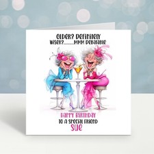 Funny Personalised Old Friend