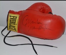 Marvelous Marvin Hagler Signed