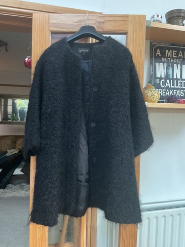 Jaeger black mohair - black, wool