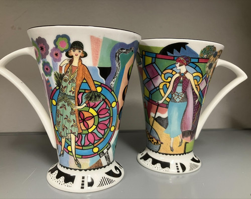 Pair cathedral fine bone - pair,