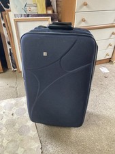 Fiore Navy Blue Suitcase with