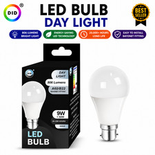 Day Light LED Bulb 9W A60 B22