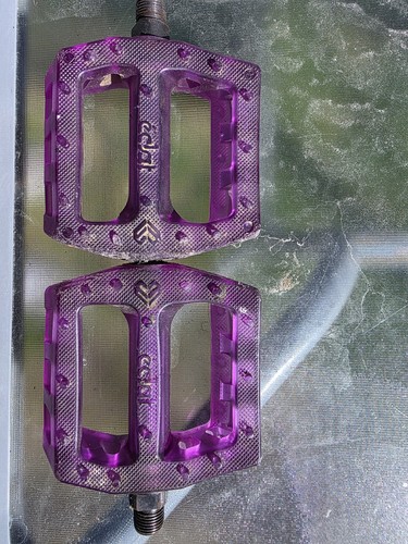 Ecalt bmx pedeals clear - bmx,