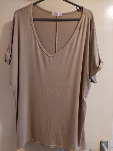 Ladies beige shirt style - shirt,