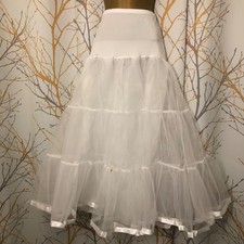 M White 50s Retro Petticoat