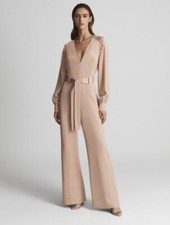 BNWT REISS nude pink Ela long