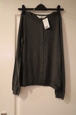 H&M Grey Girls Cardigan Size