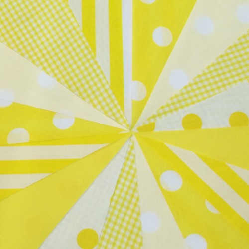 Handmade fabric bunting - handmade,