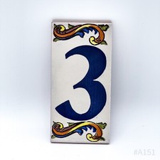 Vintage Tile, Tile, Wall Tile Wall Tile No. 3 Made in Spain - 15x7.5cm