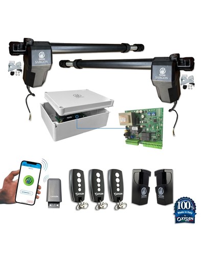 Automatic arm dual swing - arm,