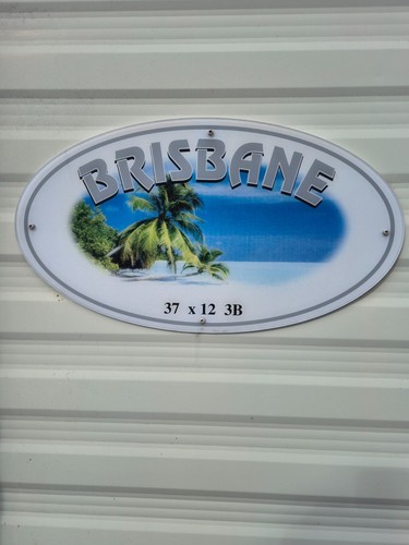 Static caravan with extension - caravan,