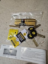Yale Euro Lock Brass 3 Star 40/50 Split  Ts007 Anti Snap Barrel Lock Cylinder 