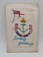 ROYAL NAVY: WW1  EMBROIDERED