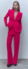 Zara Hot Pink Trouser Suit