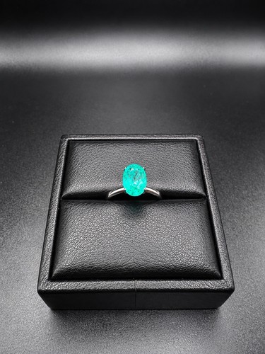 Oval cut paraiba tourmaline - oval,