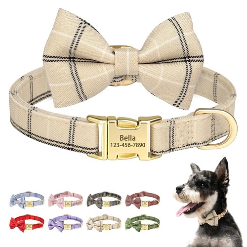 Personalised dog collar - personalised, cute