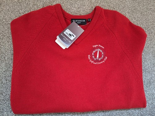 Glenmuir 1891 men red neck - men's, v-neck