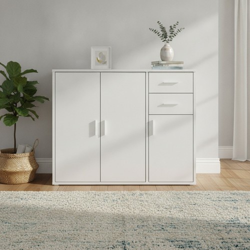 White sideboard storage - white,
