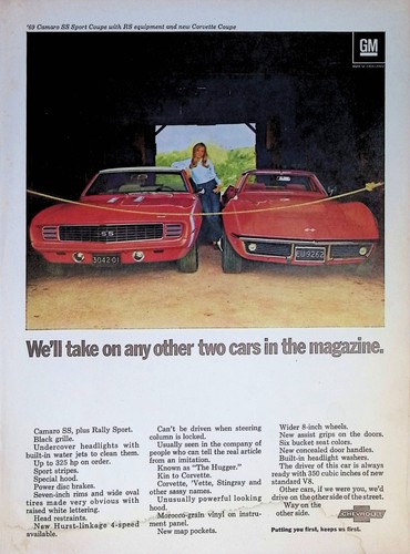 Original 1969 chevrolet - 1969, ad