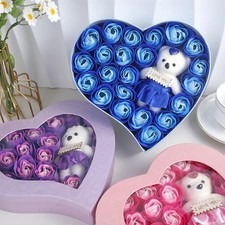 Soap Rose Flower Gift Box