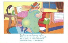 RUDE RISQUE COMIC VERY FAT