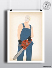 Eminem - Minimalist Music Poster Minimal Posteritty Slim Shady Marshall Chainsaw