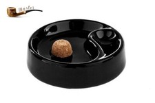 Ceramic Pipe Ashtray with a