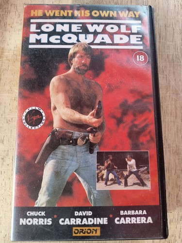 Lone wolf mcquade vhs - lone,