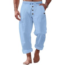 Men's Breathable Cotton Linen