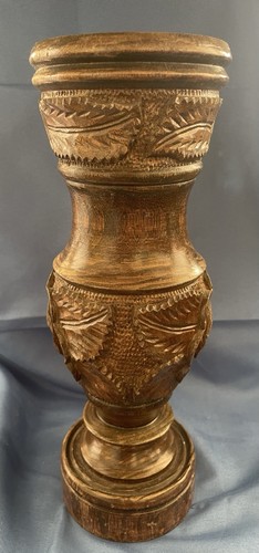 Vintage hand carved wooden - hand-carved,