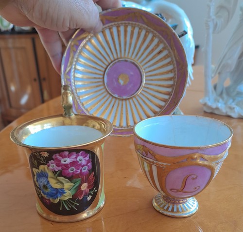 Biedermeier cups kpm luise - 2,
