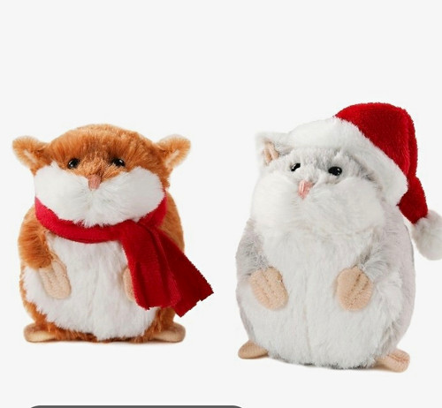 Christmas hamster plush toys - plush,