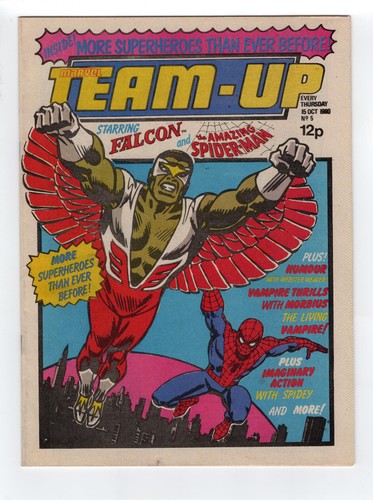 1975 marvel team fear - marvel, team-up