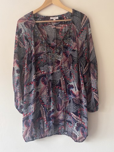 Vintage monsoon semi - vintage, sheer