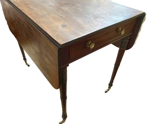 Georgian mahogany pembroke - georgian,