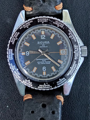 Vintage sicura breitling world - vintage,