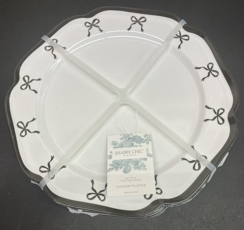 Shabby chic dinner plates - chic,