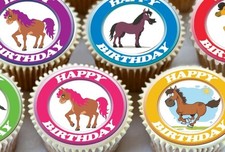 HORSE BIRTHDAY MIXED EDIBLE