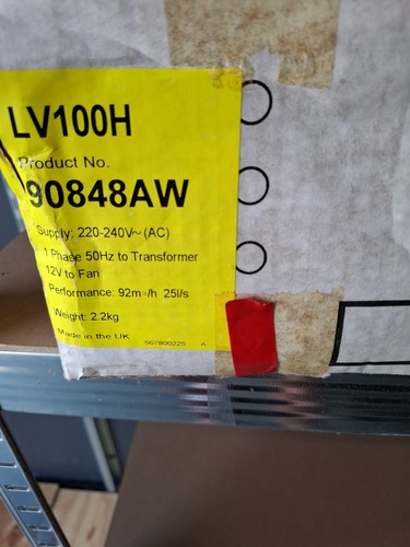 Xpelair 100mm bathroom fan - xpelair,