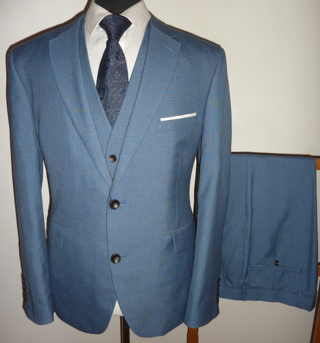 Marks spencer blue suit - marks,