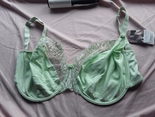 Panache Harmony Underwired Balconette Bra Size Uk 28K Pistachio 4031